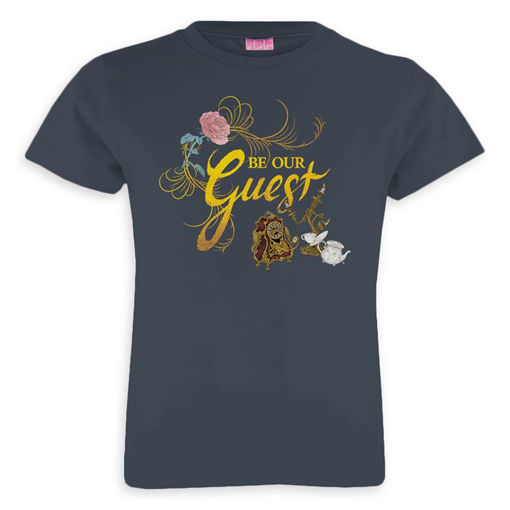 Beauty and the Beast Be Our Guest Tee for Girls  Live Action Film  Customizable Official shopDisney