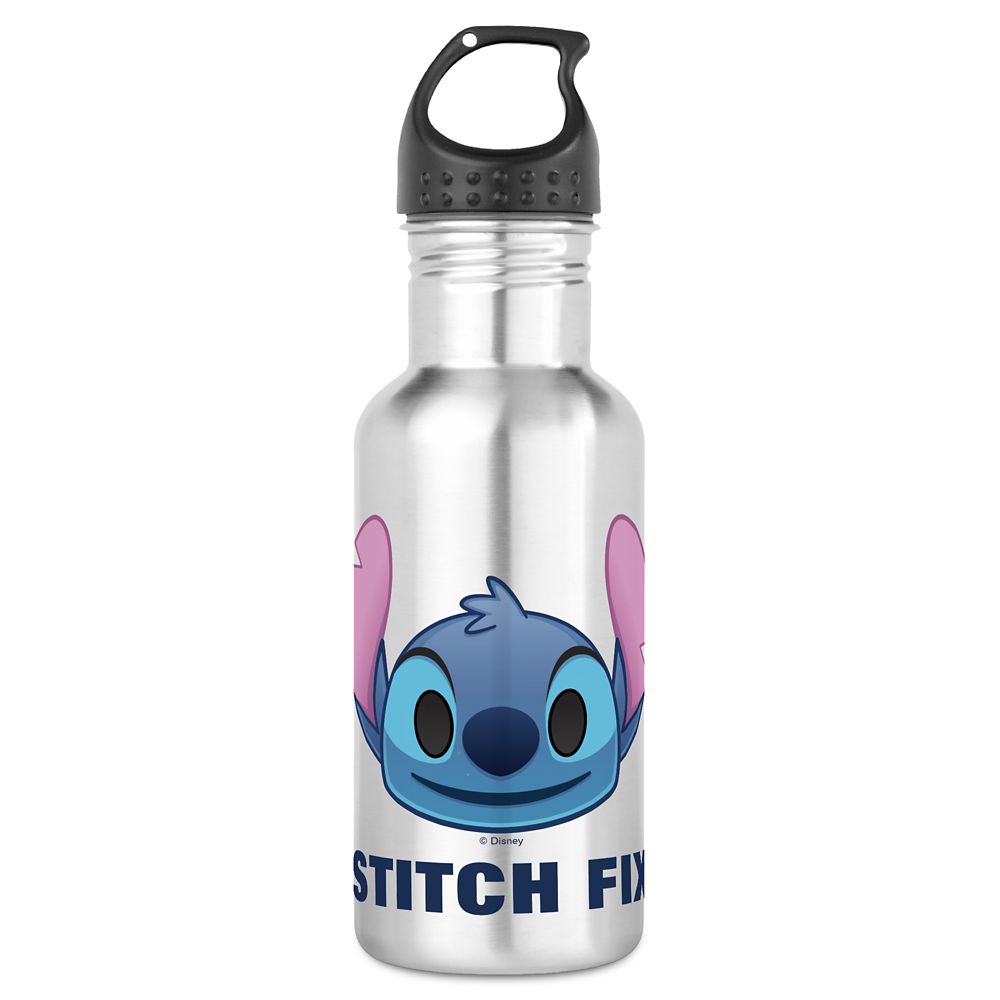 Stitch Emoji Water Bottle Customizable Official shopDisney