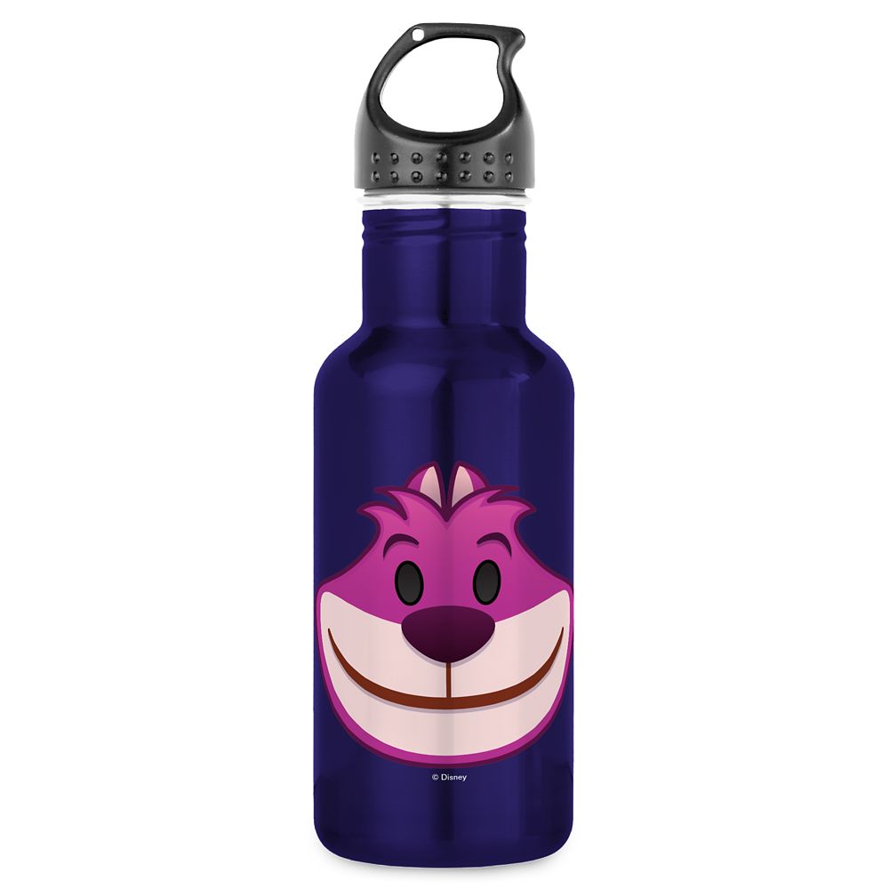 Cheshire Cat Emoji Water Bottle Customizable Official shopDisney