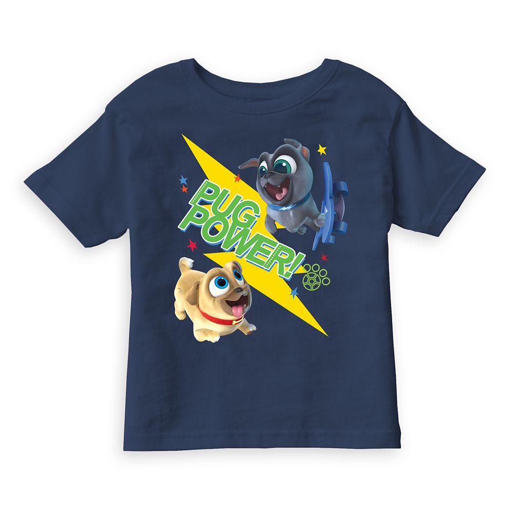 Puppy Dog Pals Pug Power Tee for Kids  Customizable Official shopDisney