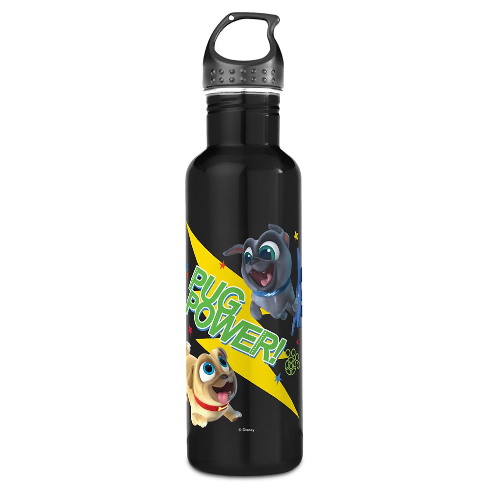 Puppy Dog Pals ''Pug Power'' Water Bottle Customizable Official shopDisney