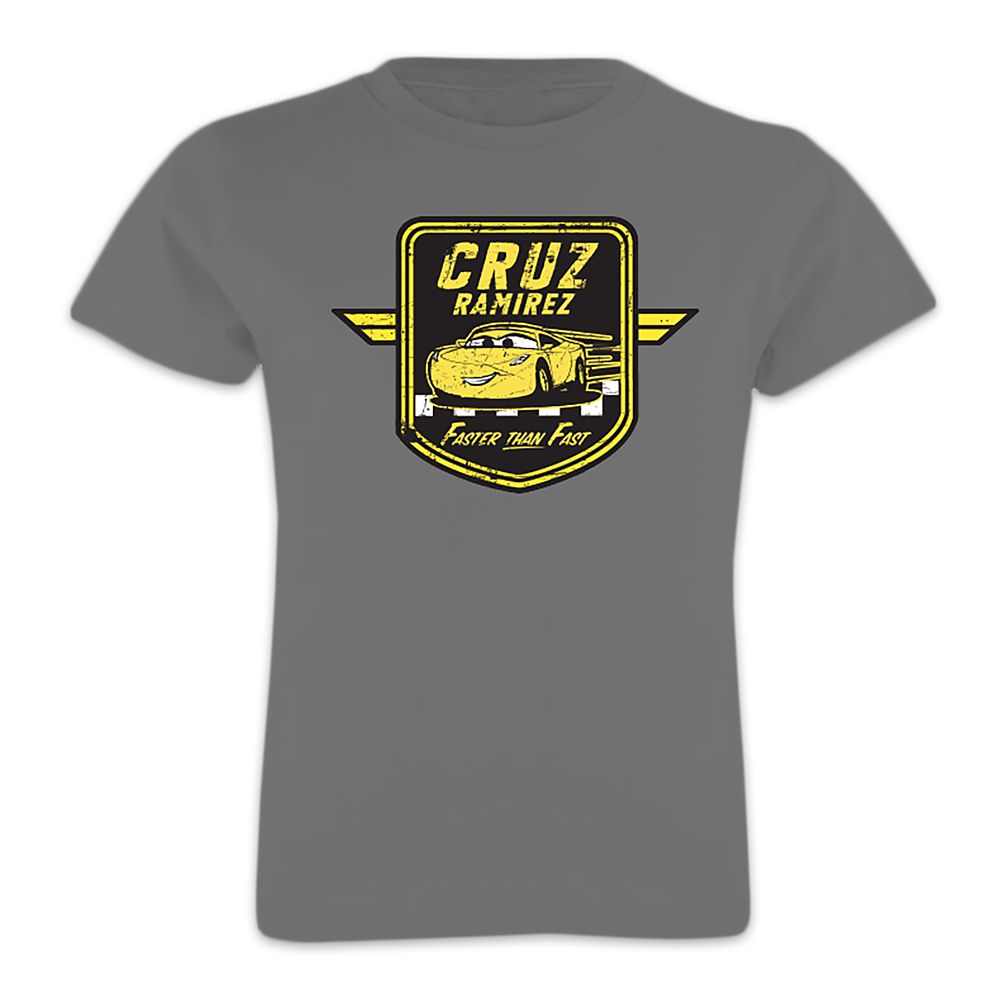 Cruz Ramirez Tee for Girls Cars 3 Customizable Official shopDisney