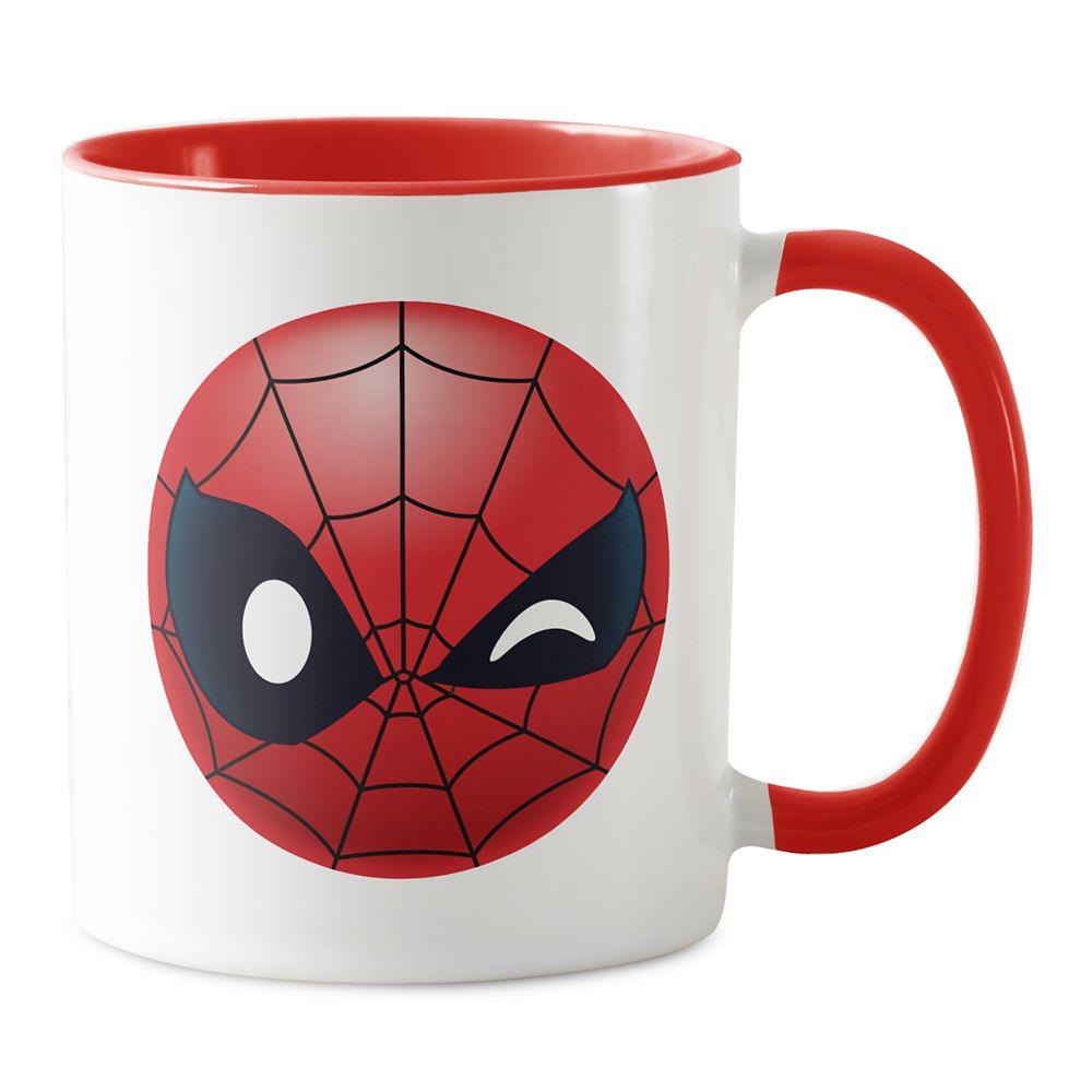 Spider-Man Winking Emoji Coffee Mug Customizable Official shopDisney