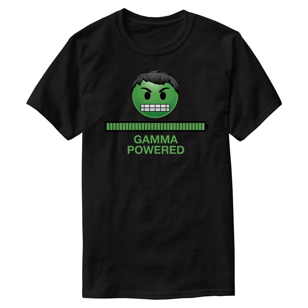 Hulk Gamma Powered Emoji Tee for Men – Customizable