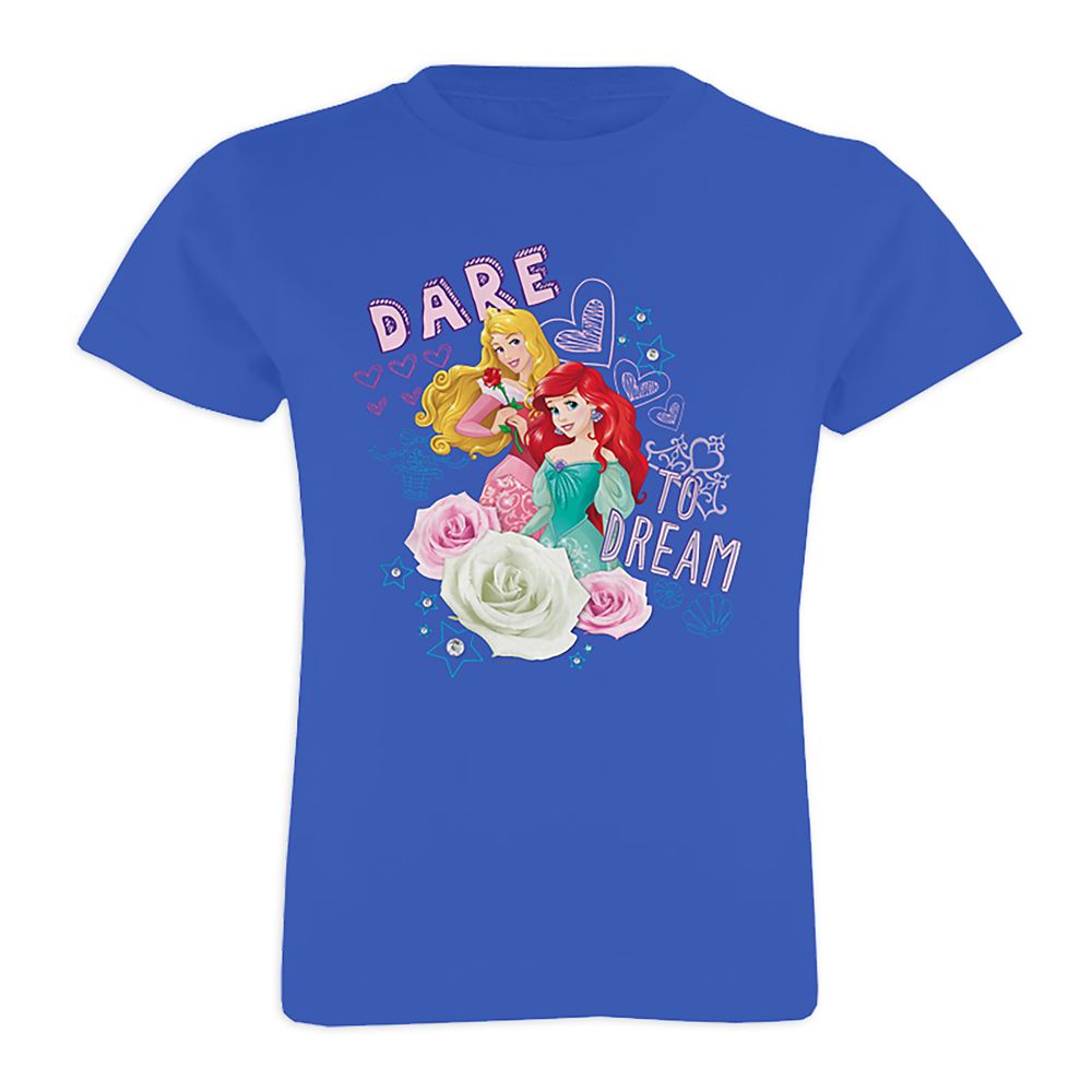 Disney Princess ''Dare to Dream'' Tee for Girls – Customizable