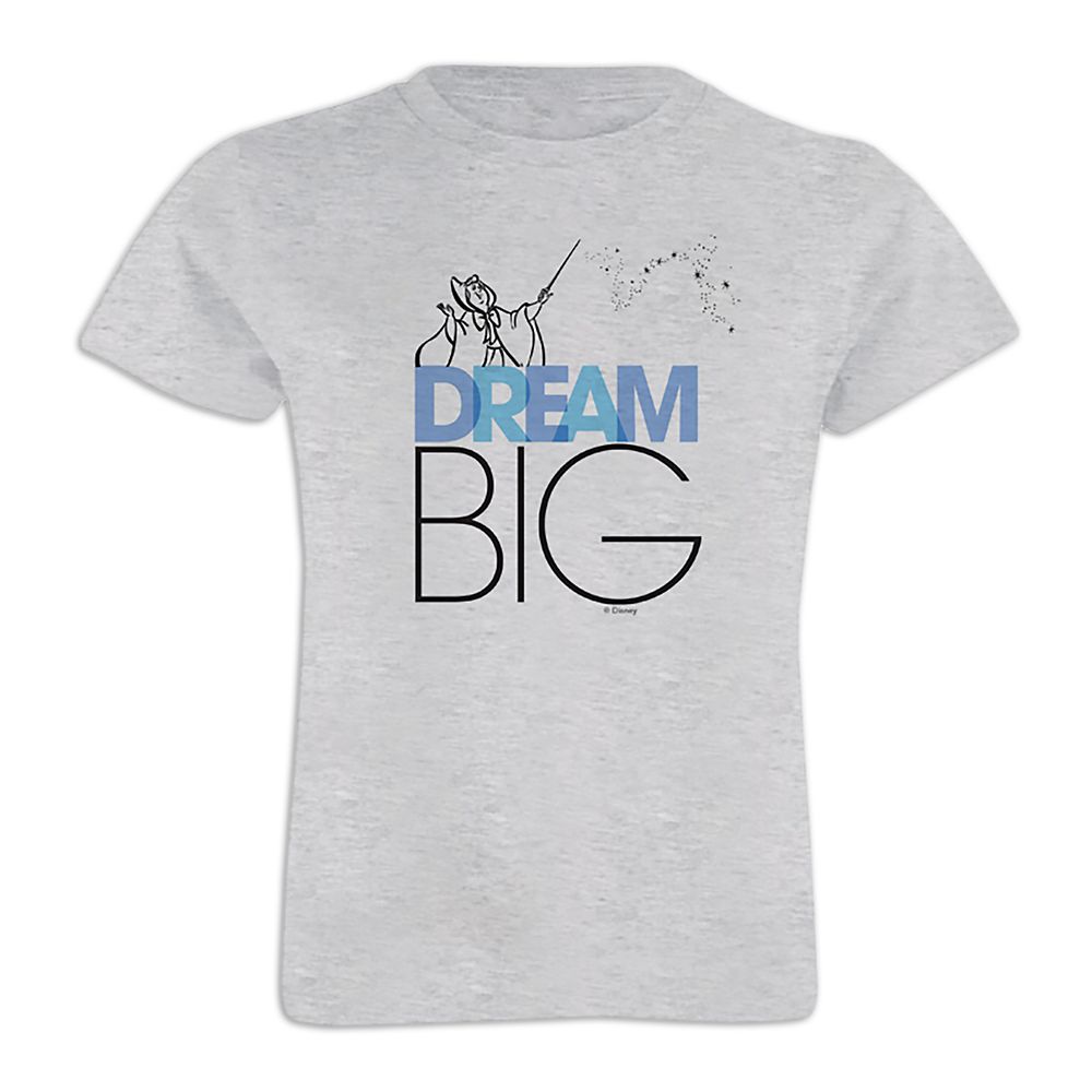 Cinderella ''Dream Big'' Tee for Girls – Customizable