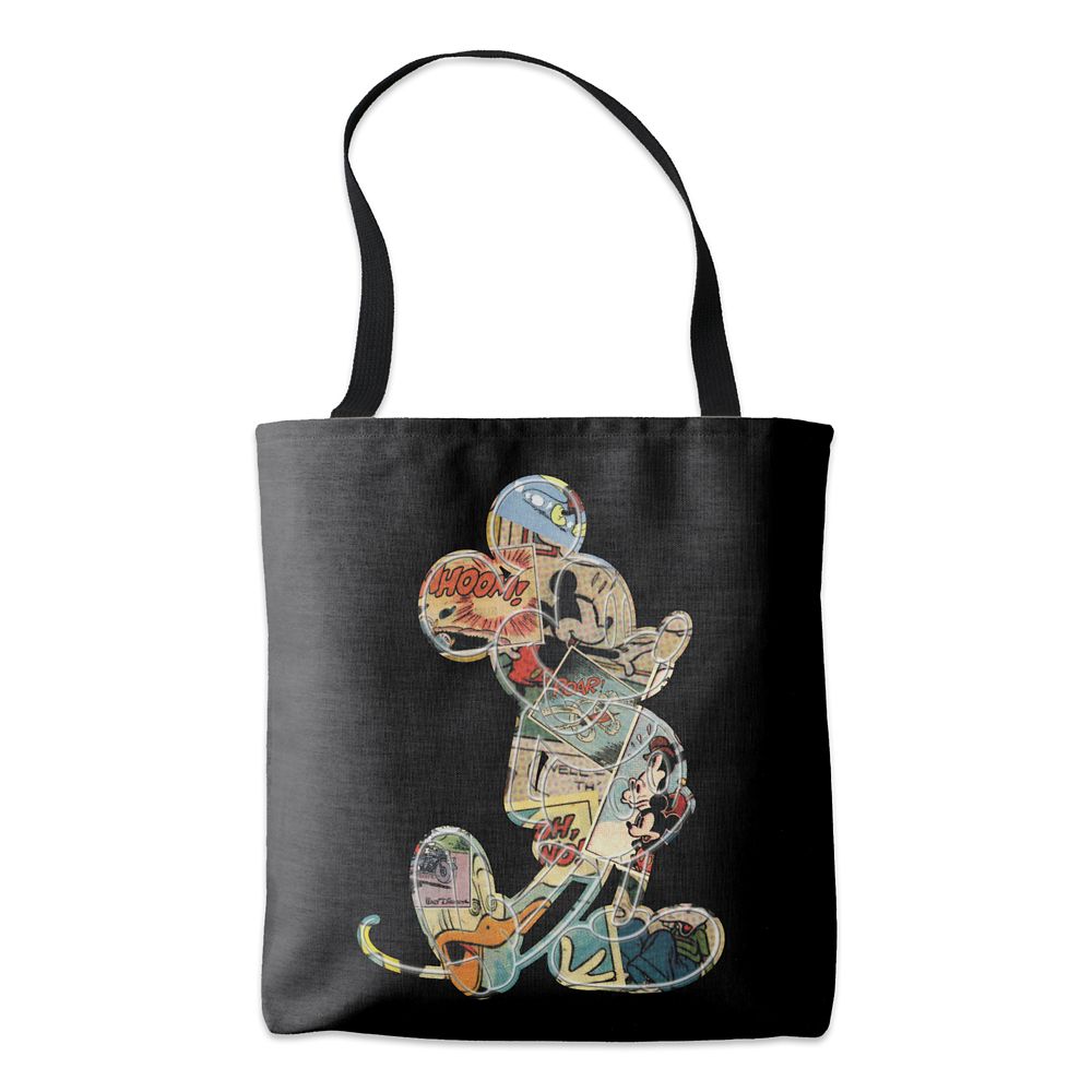 Mickey Mouse Comic Art Tote  Customizable Official shopDisney