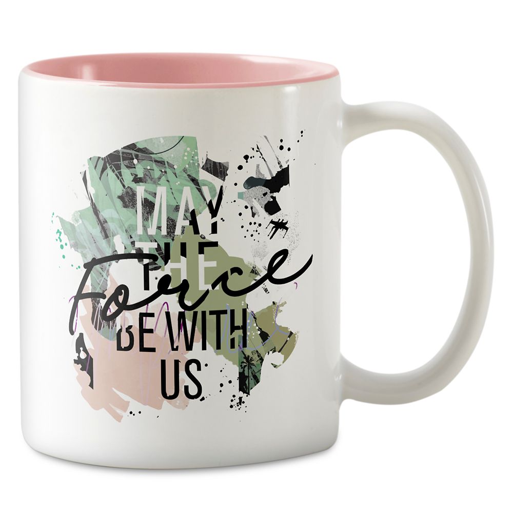 Star Wars ''May the Force Be With Us'' Two-Tone Coffee Mug Customizable Official shopDisney