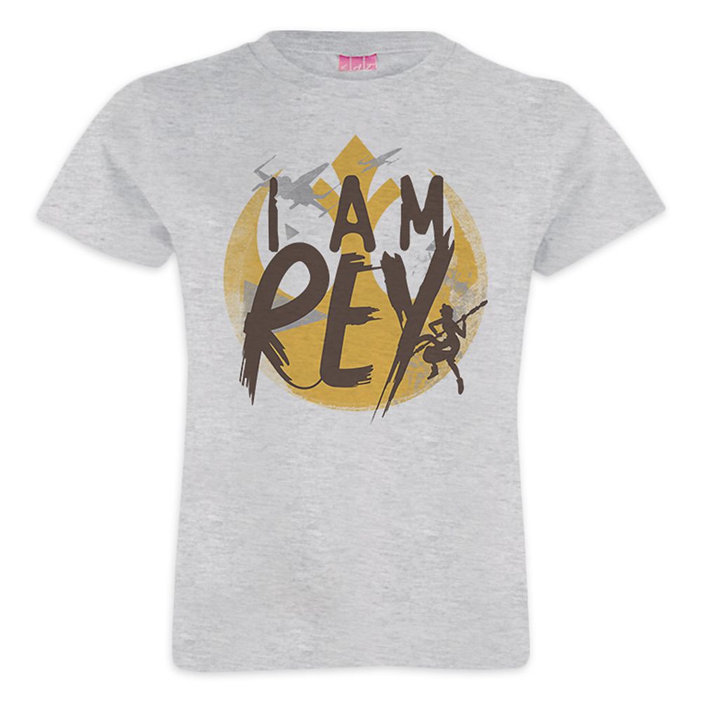 Star Wars I Am Rey Tee for Girls  Customizable Official shopDisney