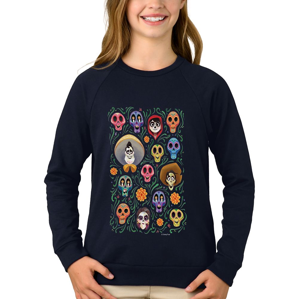 Coco Land of the Dead Poster Sweatshirt for Girls – Customizable