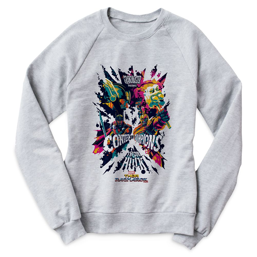 Thor: Ragnarok Thor vs. Hulk Raglan Sweatshirt Kids- Customizable Official shopDisney