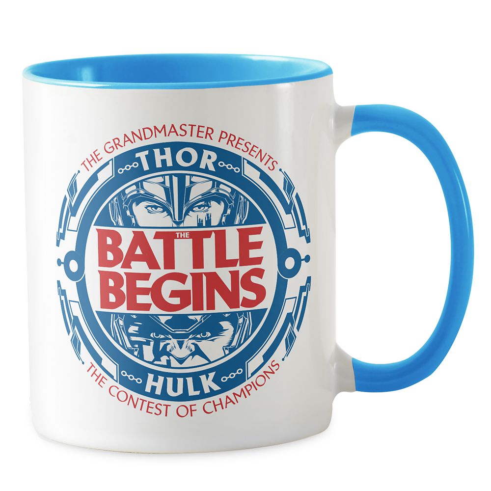 Thor: Ragnarok The Battle Begins Emblem Combo Mug Customizable Official shopDisney