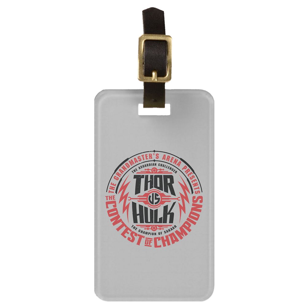 Thor: Ragnarok Contest Of Champions Emblem Luggage Tag  Customizable Official shopDisney