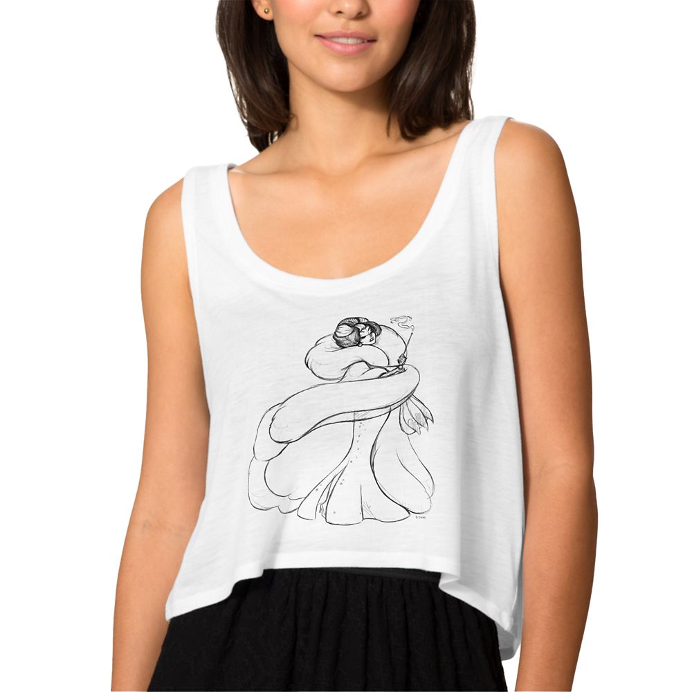 Cruella De Vil Cropped Tank Top – Art of Disney Villains Designer Collection – Women