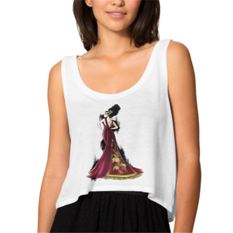Disney Mother Gothel Cropped Tank Top – Art of Disney Villains Designer Collection – Women