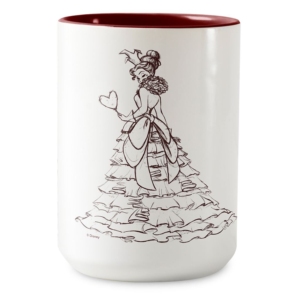 Queen of Hearts Two-Tone Coffee Mug Art of Disney Villains Designer Collection