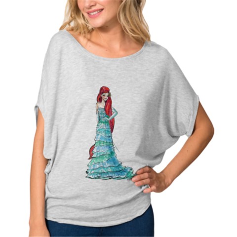 Disney Ariel Circle Tee for Women – Art of Princess Designer Collection