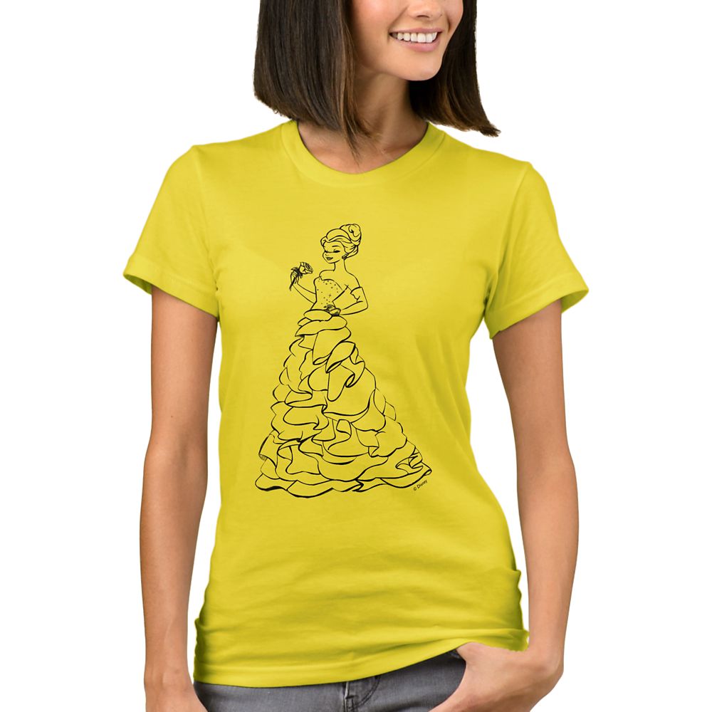 Belle T-Shirt for Women – Art of Princess Designer Collection