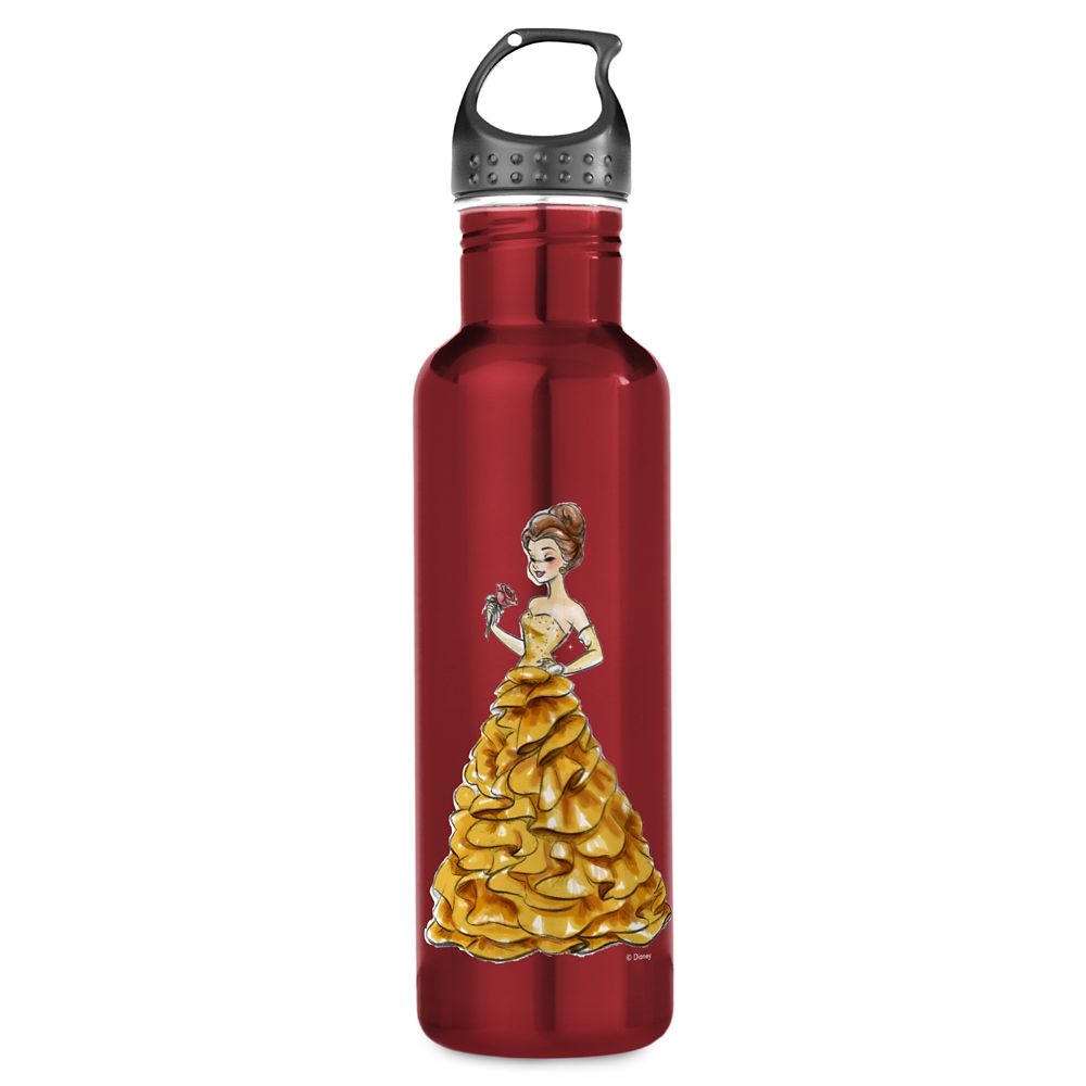 Belle Water Bottle Art of Princess Designer Collection Official shopDisney