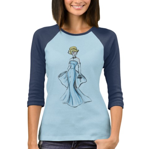 Disney Cinderella Raglan Tee – Art of Princess Designer Collection