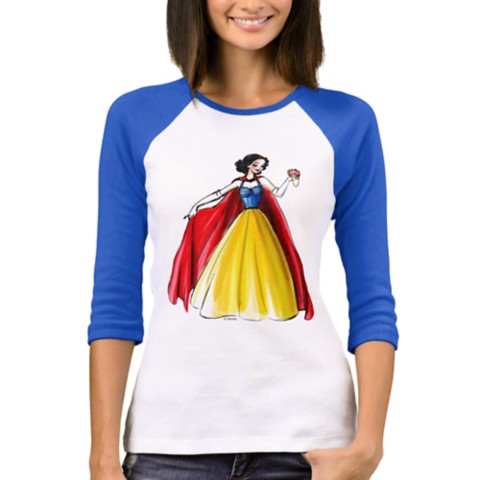 Disney Snow White Raglan T-Shirt – Art of Princess Designer Collection