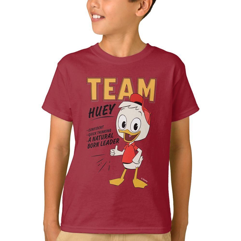 Team Huey T Shirt for Kids DuckTales Customizable Disney Store