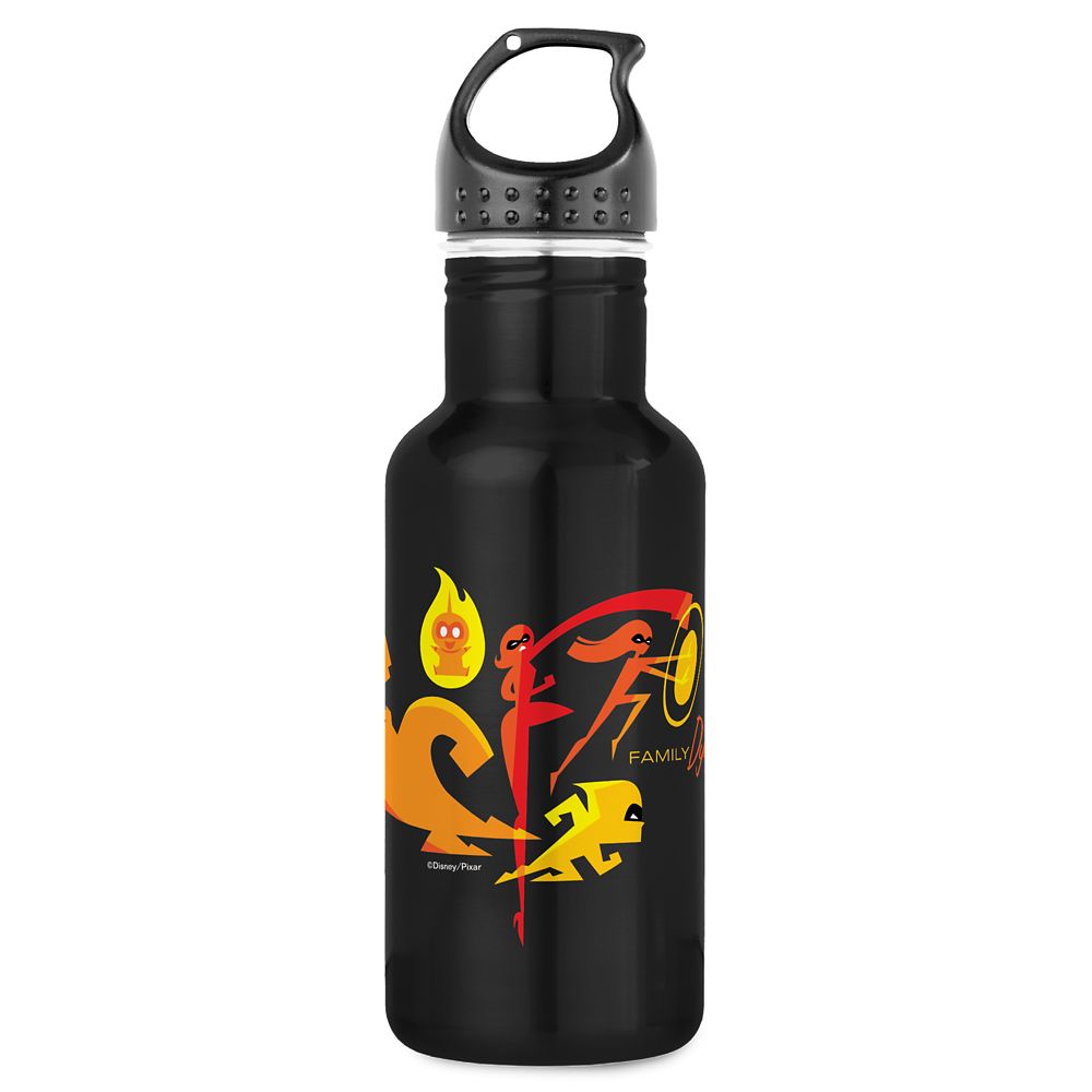 Incredibles 2 Family Dynamic Water Bottle Customizable Official shopDisney