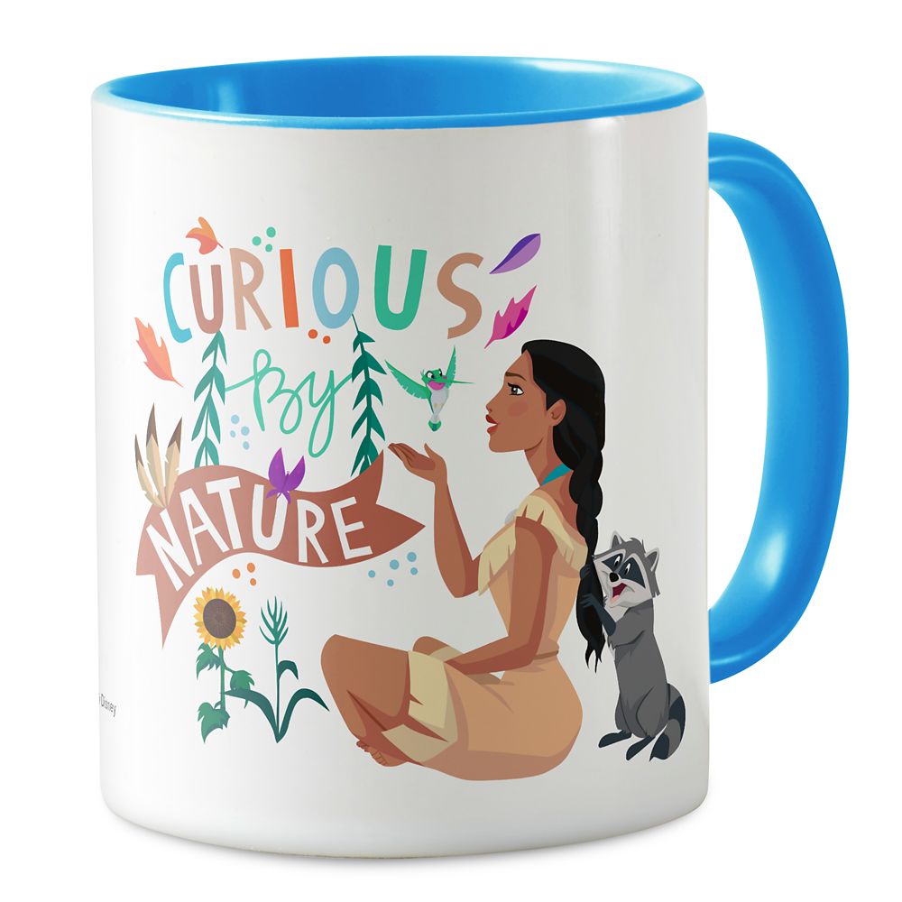 Pocahontas ''Curious By Nature'' Mug Customizable Official shopDisney