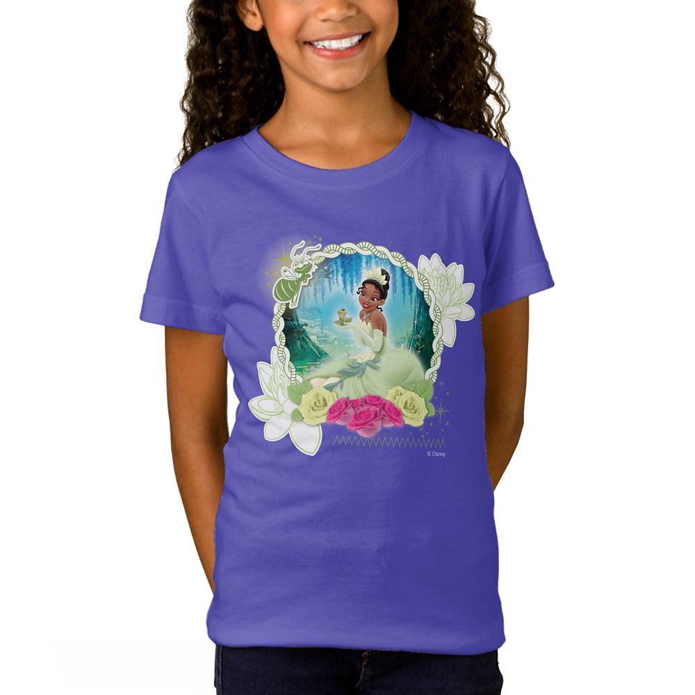 Tiana ''I am a Princess'' T-Shirt for Girls – Customizable
