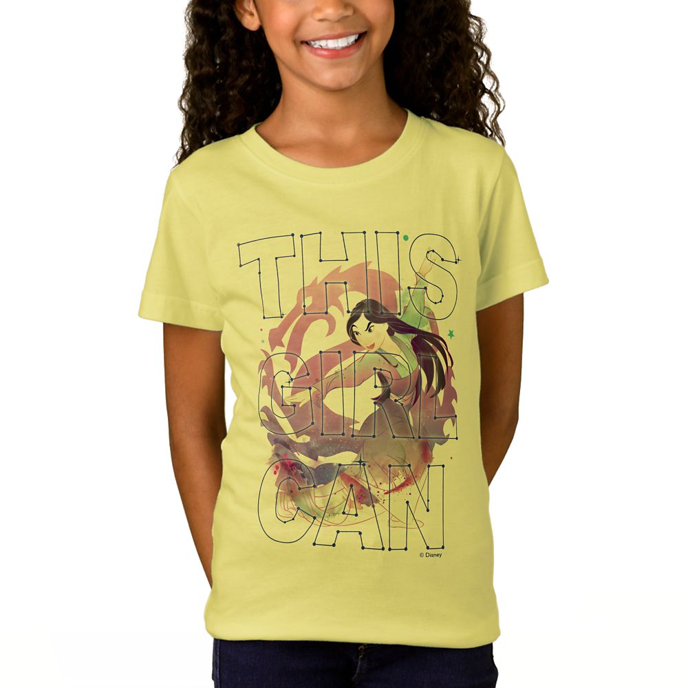 Mulan ''This Girl Can'' T-Shirt for Girls – Customizable