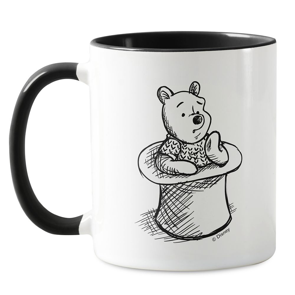 Winnie the Pooh Think Think Think Mug Christopher Robin Customizable Official shopDisney