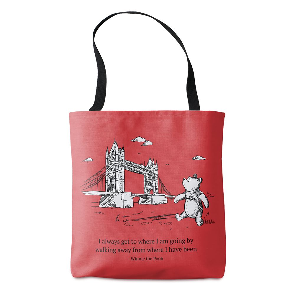 Winnie the Pooh Tote Bag Christopher Robin Customizable Official shopDisney