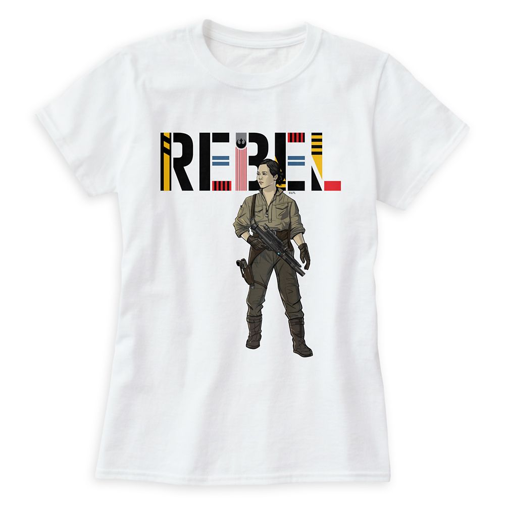 Rebel Rose T-Shirt for Women  Star Wars  Customizable Official shopDisney