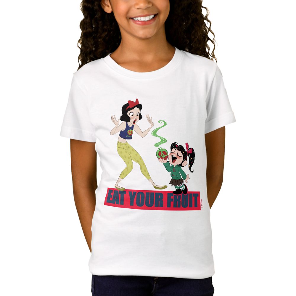 Ralph Breaks the Internet Eat your Fruit T-Shirt for Girls  Customizable Official shopDisney