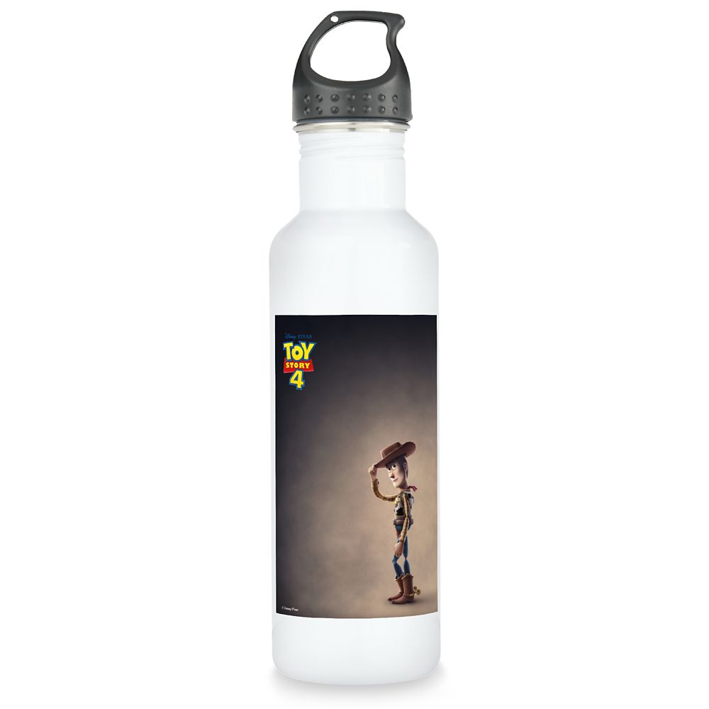 Toy Story 4 Poster Stainless Steel Water Bottle Customizable Official shopDisney