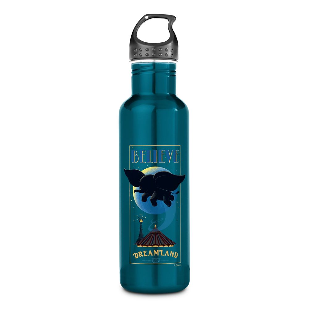 Dumbo: Dreamland ''Believe'' Attraction Art Stainless Steel Water Bottle Live Action Film Customized Official shopDisney