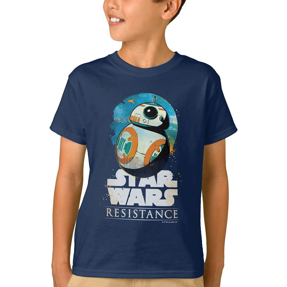 BB-8 Badge T-Shirt for Boys  Star Wars: Resistance  Customized Official shopDisney