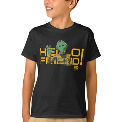 Футболки Disney Neeku Vozo T-Shirt for Boys – Star Wars Resistance