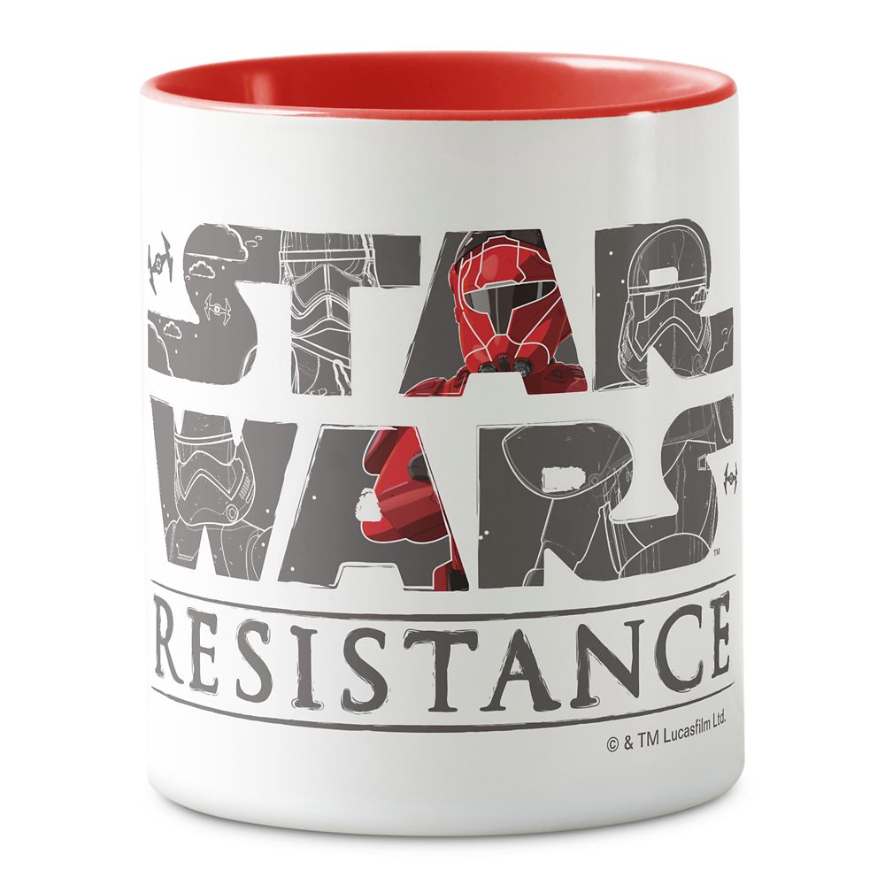 Star Wars Resistance Logo Mug Customizable Official shopDisney