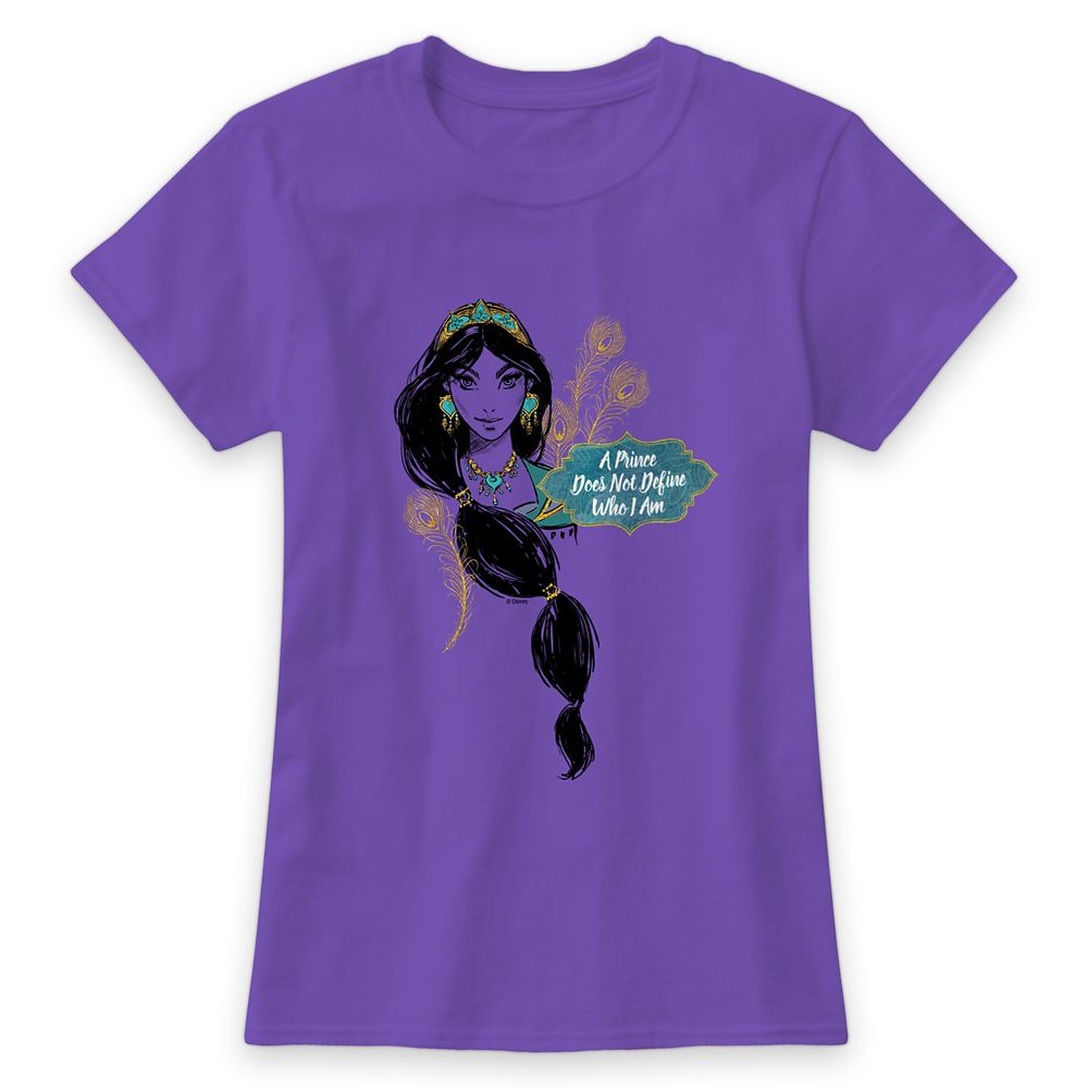 Jasmine ''Who I Am'' T-Shirt for Women – Aladdin – Live Action Film – Customized