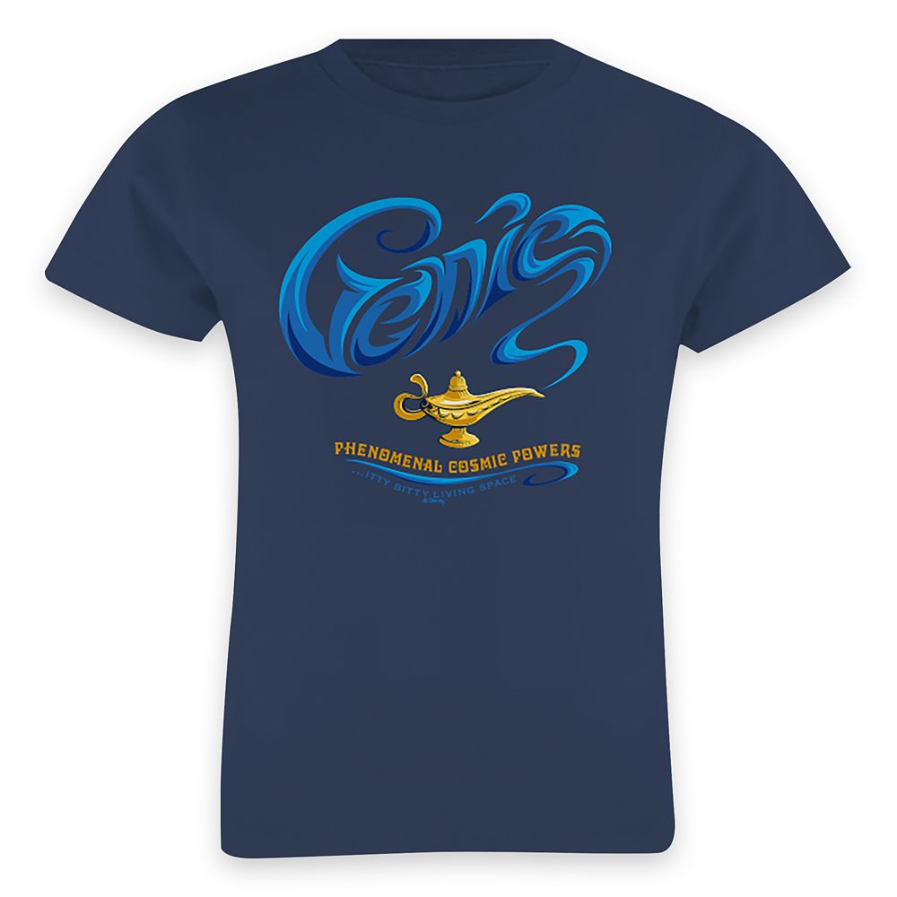 Genie ...Itty-Bitty Living Space T-Shirt for Girls  Aladdin  Live Action Film  Customized Official shopDisney