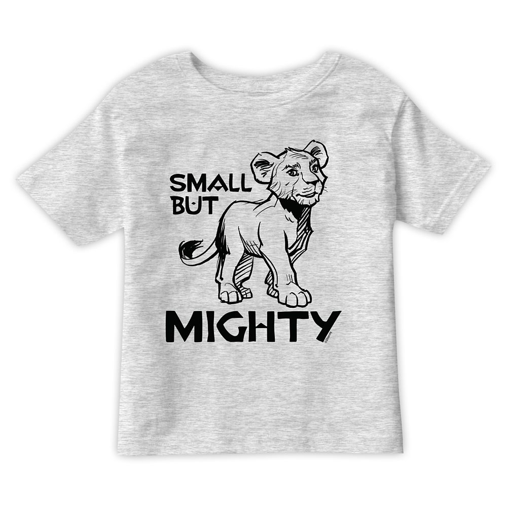 Young Simba Sketch T-Shirt for Boys  The Lion King 2019 Film  Customized Official shopDisney