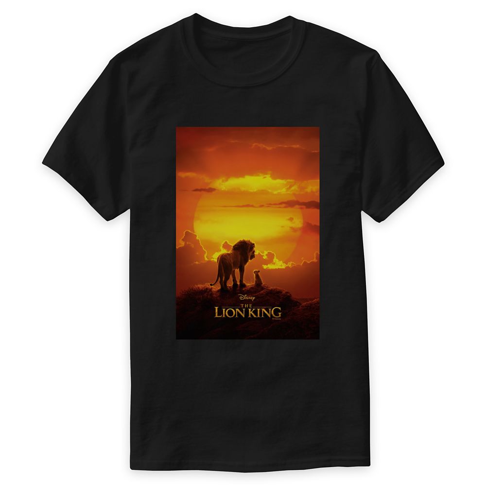 Mufasa and Simba at Sunset T-Shirt for Men The Lion King 2019 Film Customized Official shopDisney