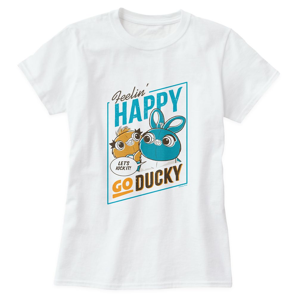 Toy Story 4: Feelin Happy Go Ducky T-Shirt for Women  Customizable Official shopDisney