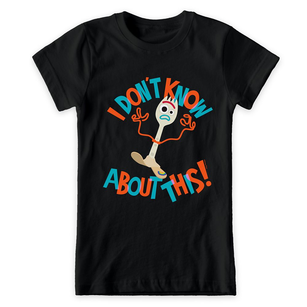 Toy Story 4: Forky I Dont Know About This! T-Shirt for Girls  Customizable Official shopDisney