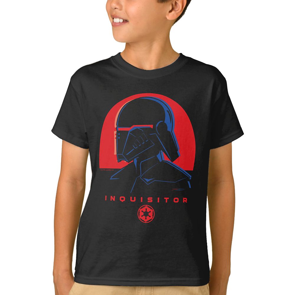 Inquisitor Badge T-Shirt for Boys – Star Wars: The Rise of Skywalker – Customizable