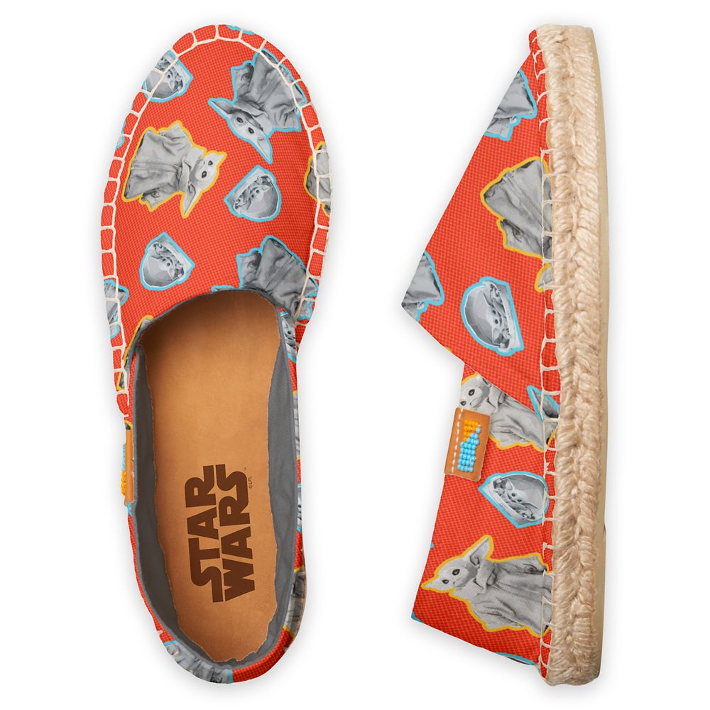 The Child  Star Wars: The Mandalorian Espadrilles for Adults  Orange  Customized Official shopDisney