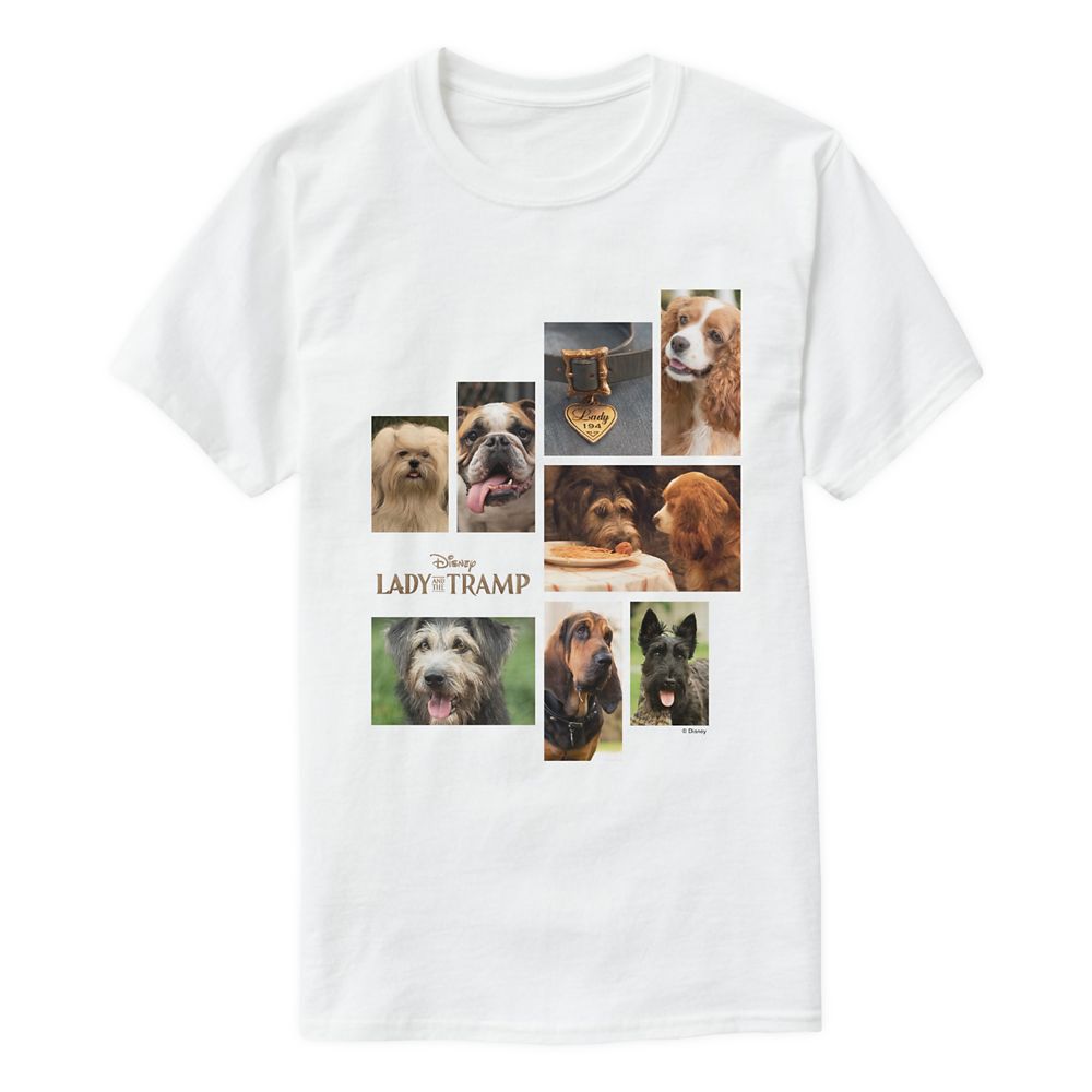 Lady and the Tramp Character T-shirt for Men – Customizable