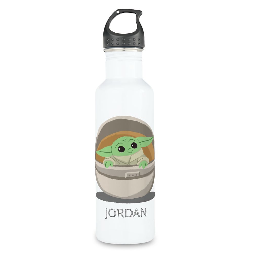 The Child: Cartoon Drawing Stainless Steel Water Bottle Star Wars: The Mandalorian Customized Official shopDisney