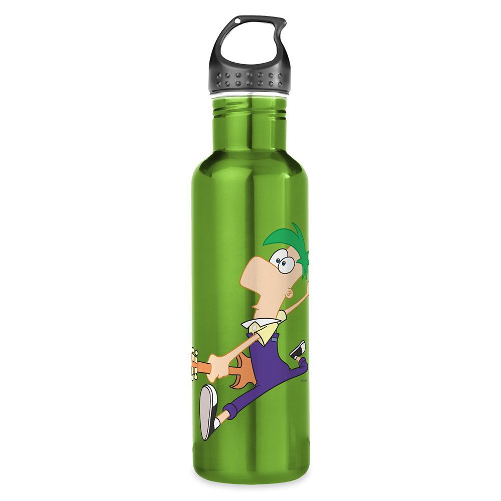 Ferb Stainless Steel Water Bottle Phineas and Ferb Customized Official shopDisney